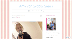 Desktop Screenshot of amyvonsydow.com