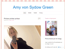 Tablet Screenshot of amyvonsydow.com